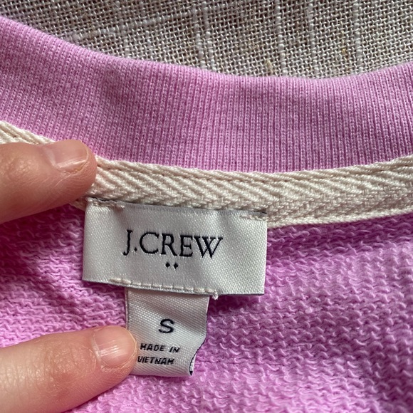 J.Crew Terry Cloth Lounge Set pink - Picture 4 of 6